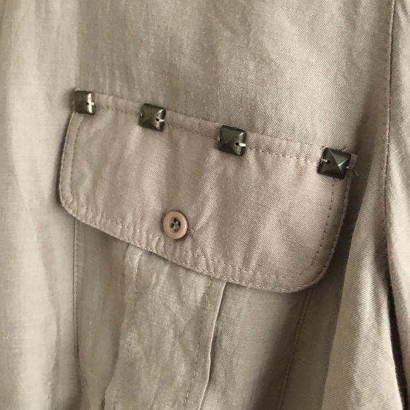 SANS SOUCI Shirttail Blouse - Picture 8 of 12